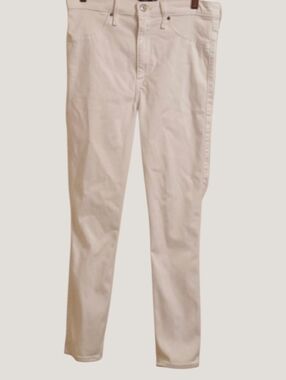 Abercrombie & Fitch Ultra High Rise White Leggings Womens Size 6S Size 6 Short